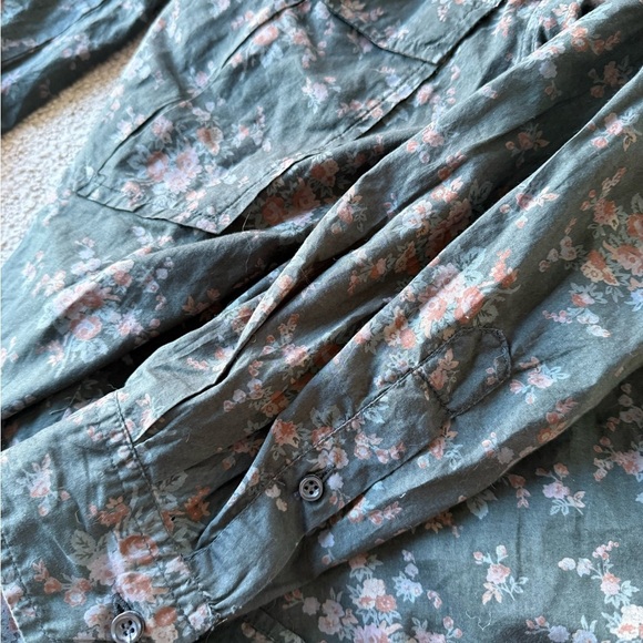 Isabel Marant Charcoal Floral Blouse - Picture 9 of 9